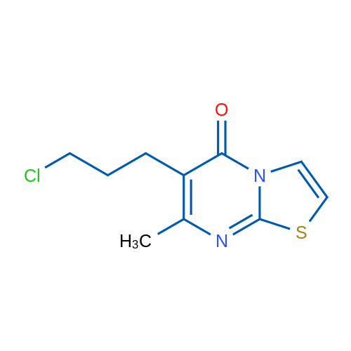 6-(3-Chloropropyl)-7-methyl-5H-thiazolo[3,2-a]pyrimidin-5-one 1g
