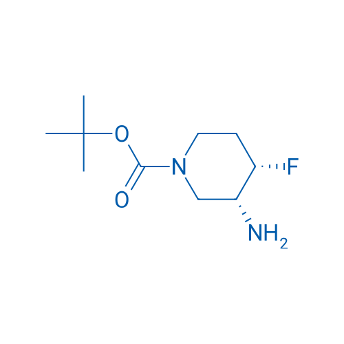 (3R,4S)-rel-tert-Butyl 3-amino-4-fluoropiperidine-1-carboxylate 250mg