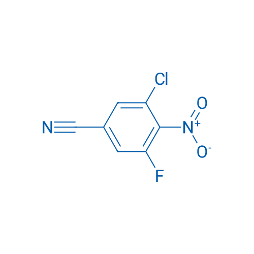 3-Chloro-5-fluoro-4-nitrobenzonitrile 250mg