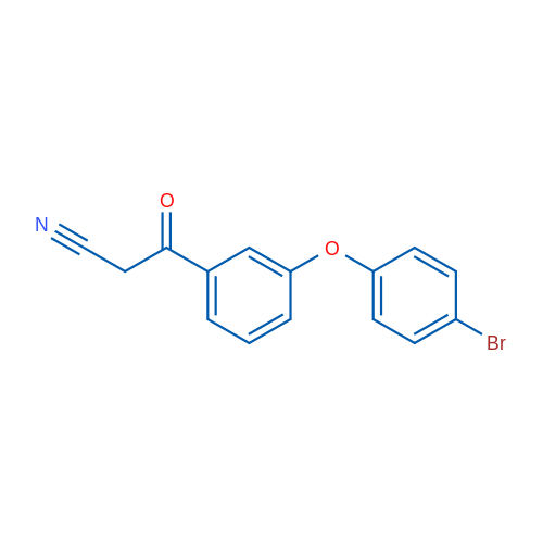 3-[3-(4-Bromophenoxy)phenyl]-3-oxopropanenitrile 1g