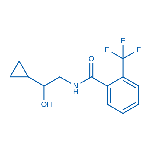 N-(2-Cyclopropyl-2-hydroxyethyl)-2-(trifluoromethyl)benzamide 250mg
