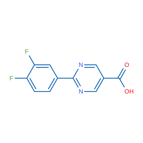 2-(3,4-Difluorophenyl)pyrimidine-5-carboxylic acid 1g