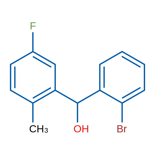 (2-Bromophenyl)(5-fluoro-2-methylphenyl)methanol 1g
