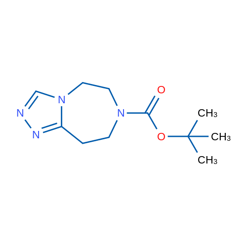 tert-Butyl 8,9-dihydro-5H-[1,2,4]triazolo[4,3-d][1,4]diazepine-7(6H)-carboxylate 1g