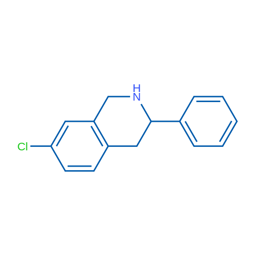 7-Chloro-3-phenyl-1,2,3,4-tetrahydroisoquinoline 1g