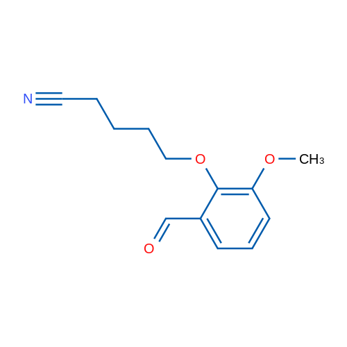 5-(2-Formyl-6-methoxyphenoxy)pentanenitrile 1g