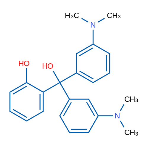 2-(Bis(3-(dimethylamino)phenyl)(hydroxy)methyl)phenol 1g