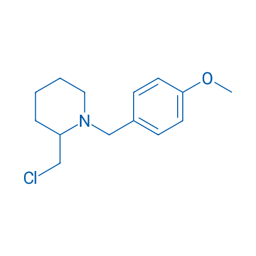 2-Chloromethyl-1-(4-methoxy-benzyl)-piperidine 250mg
