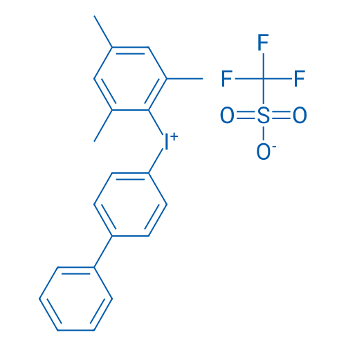 [1,1'-Biphenyl]-4-yl(mesityl)iodonium trifluoromethanesulfonate 5g