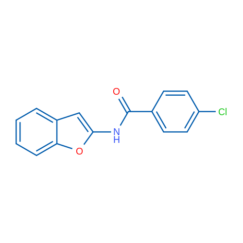 N-(Benzofuran-2-yl)-4-chlorobenzamide 1g