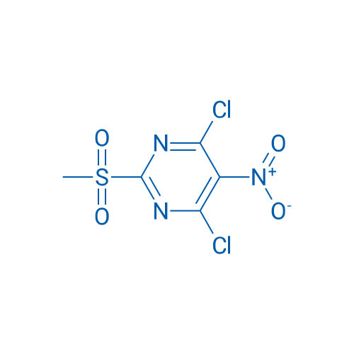 4,6-Dichloro-2-(methylsulfonyl)-5-nitropyrimidine 1g