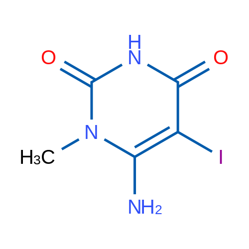 6-Amino-5-iodo-1-methylpyrimidine-2,4(1H,3H)-dione 1g