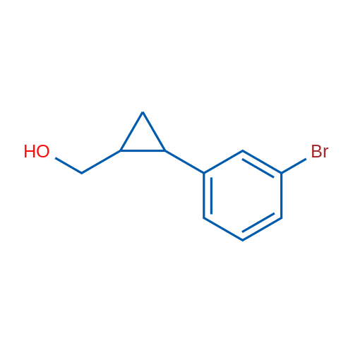 (2-(3-Bromophenyl)cyclopropyl)methanol 1g