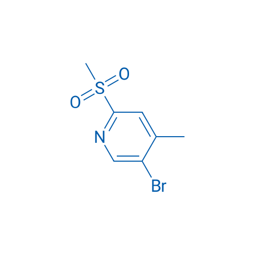 5-Bromo-4-methyl-2-(methylsulfonyl)pyridine 5g