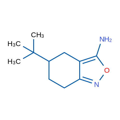 5-(tert-Butyl)-4,5,6,7-tetrahydrobenzo[c]isoxazol-3-amine 1g