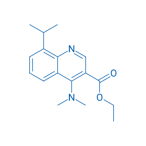 Ethyl 4-(dimethylamino)-8-isopropylquinoline-3-carboxylate 1g