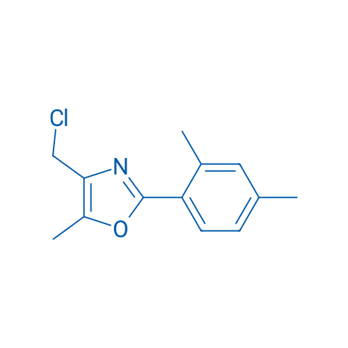 4-(Chloromethyl)-2-(2,4-dimethylphenyl)-5-methyloxazole 1g