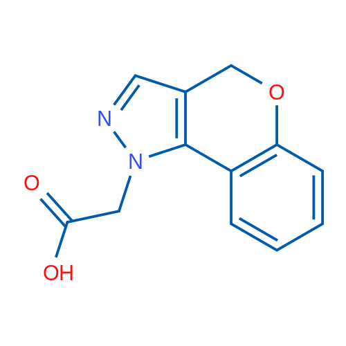 2-(Chromeno[4,3-c]pyrazol-1(4H)-yl)acetic acid 1g