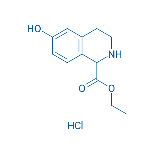 Ethyl 6-hydroxy-1,2,3,4-tetrahydroisoquinoline-1-carboxylate hydrochloride 100mg