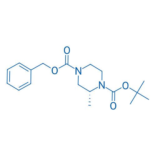 (R)-4-Benzyl 1-Boc-2-methylpiperazine-4-carboxylate 250mg