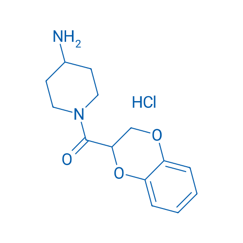 (4-Aminopiperidin-1-yl)(2,3-dihydrobenzo[b][1,4]dioxin-2-yl)methanone hydrochloride 1g
