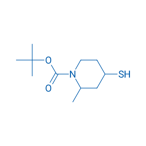 4-Mercapto-2-methyl-piperidine-1-carboxylic acid tert-butyl ester 1g