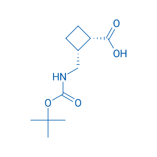 (1S,2R)-2-(((tert-Butoxycarbonyl)amino)methyl)cyclobutane-1-carboxylic acid 250mg