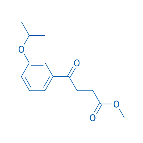 Methyl 4-(3-isopropoxyphenyl)-4-oxobutanoate 1g