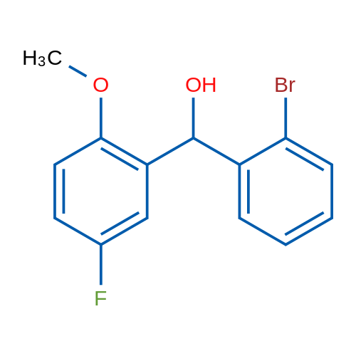 (2-Bromophenyl)(5-fluoro-2-methoxyphenyl)methanol 1g