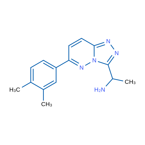 1-(6-(3,4-Dimethylphenyl)-[1,2,4]triazolo[4,3-b]pyridazin-3-yl)ethanamine 1g