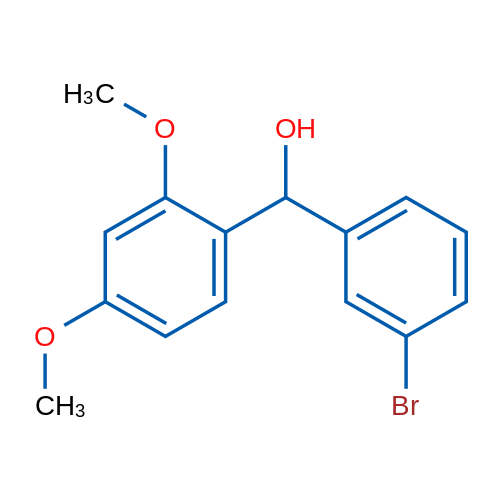 (3-Bromophenyl)(2,4-dimethoxyphenyl)methanol 1g