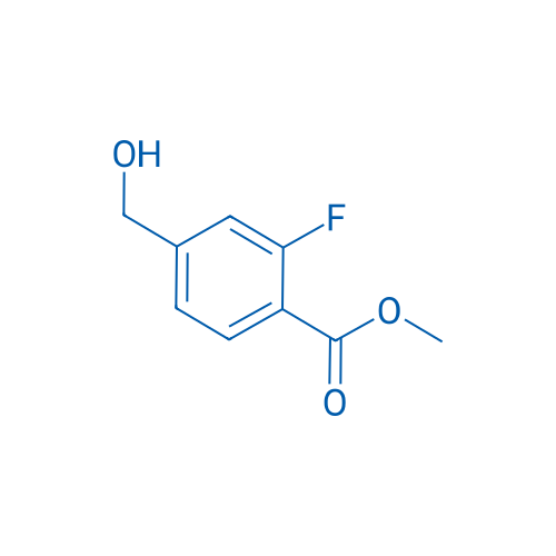 Methyl 2-fluoro-4-(hydroxymethyl)benzoate 100mg