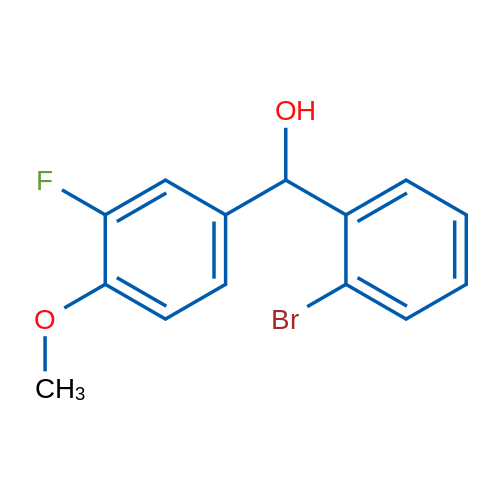 (2-Bromophenyl)(3-fluoro-4-methoxyphenyl)methanol 1g