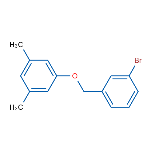 1-((3-Bromobenzyl)oxy)-3,5-dimethylbenzene 1g