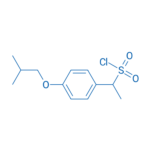 1-[4-(2-Methylpropoxy)phenyl]ethane-1-sulfonyl chloride 1g