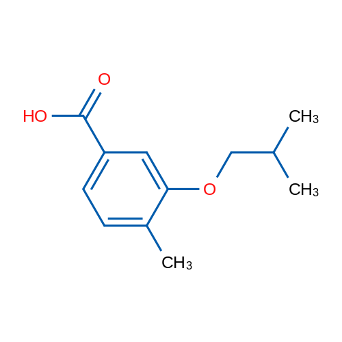 3-Isobutoxy-4-methylbenzoic acid 5g