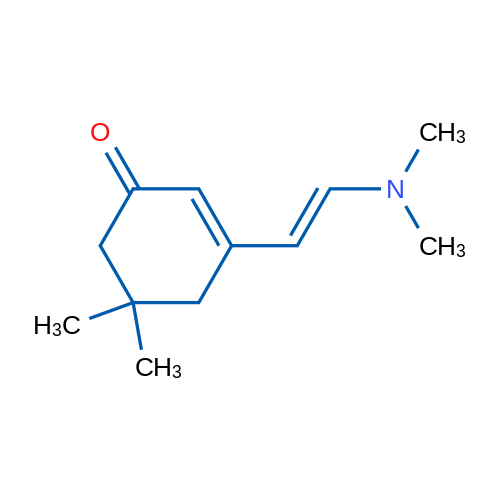 3-[(E)-2-(Dimethylamino)ethenyl]-5,5-dimethylcyclohex-2-en-1-one 1g