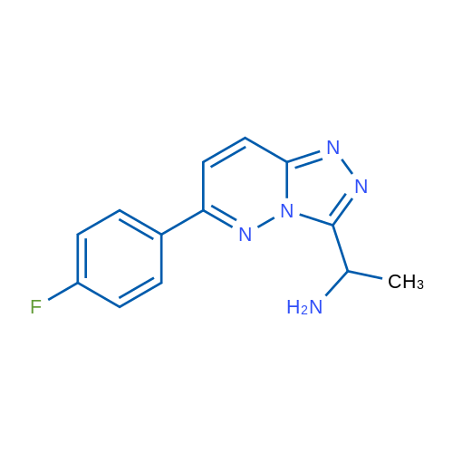 1-(6-(4-Fluorophenyl)-[1,2,4]triazolo[4,3-b]pyridazin-3-yl)ethanamine 1g