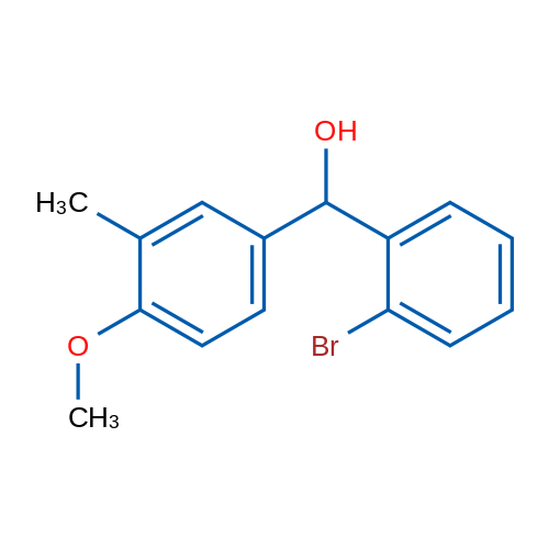 (2-Bromophenyl)(4-methoxy-3-methylphenyl)methanol 1g