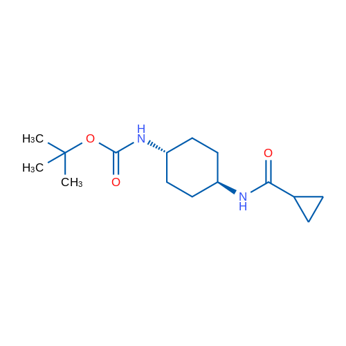 tert-Butyl (trans-4-(cyclopropanecarboxamido)cyclohexyl)carbamate 1g
