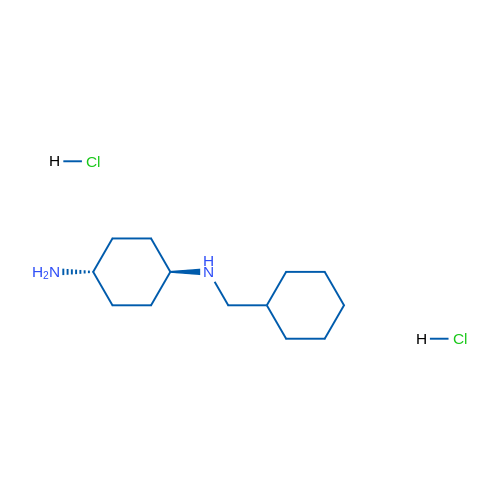 trans-N1-(Cyclohexylmethyl)cyclohexane-1,4-diamine dihydrochloride 1g