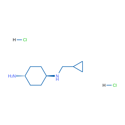 trans-N1-(Cyclopropylmethyl)cyclohexane-1,4-diamine dihydrochloride 1g