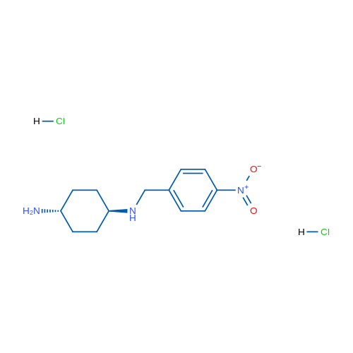 trans-N1-(4-Nitrobenzyl)cyclohexane-1,4-diamine dihydrochloride 1g