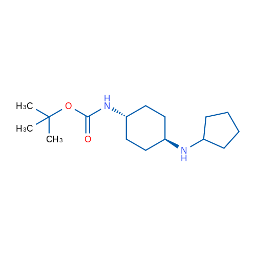 tert-Butyl (trans-4-(cyclopentylamino)cyclohexyl)carbamate 1g