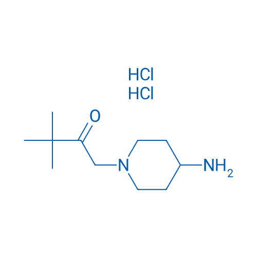 1-(4-Aminopiperidin-1-yl)-3,3-dimethylbutan-2-one dihydrochloride 1g