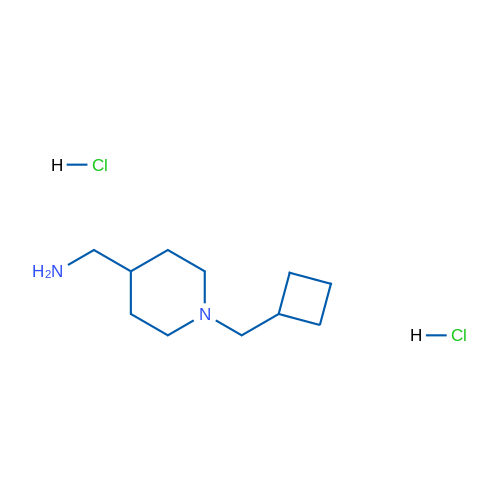 (1-(Cyclobutylmethyl)piperidin-4-yl)methanamine dihydrochloride 1g