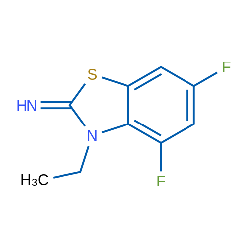 3-ethyl-4,6-difluorobenzo[d]thiazol-2(3H)-imine 5g