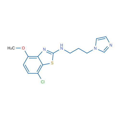 N-(3-(1H-imidazol-1-yl)propyl)-7-chloro-4-methoxybenzo[d]thiazol-2-amine 10g