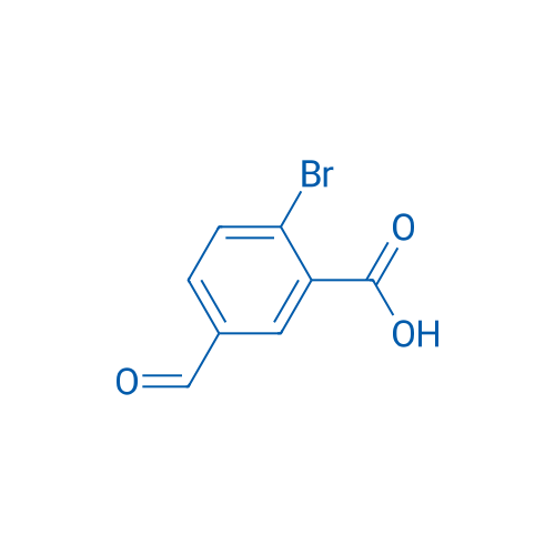 2-Bromo-5-formylbenzoic acid 100mg