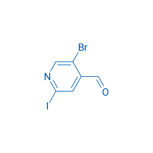 5-Bromo-2-iodoisonicotinaldehyde 250mg
